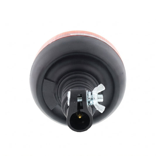 Farol rotativo / estroboscópico LED 12-24V (âmbar) - fixação em poste