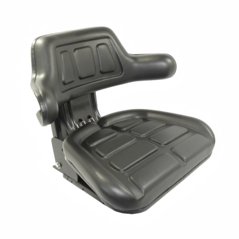 Assento universal em PVC com suspensão mecânica