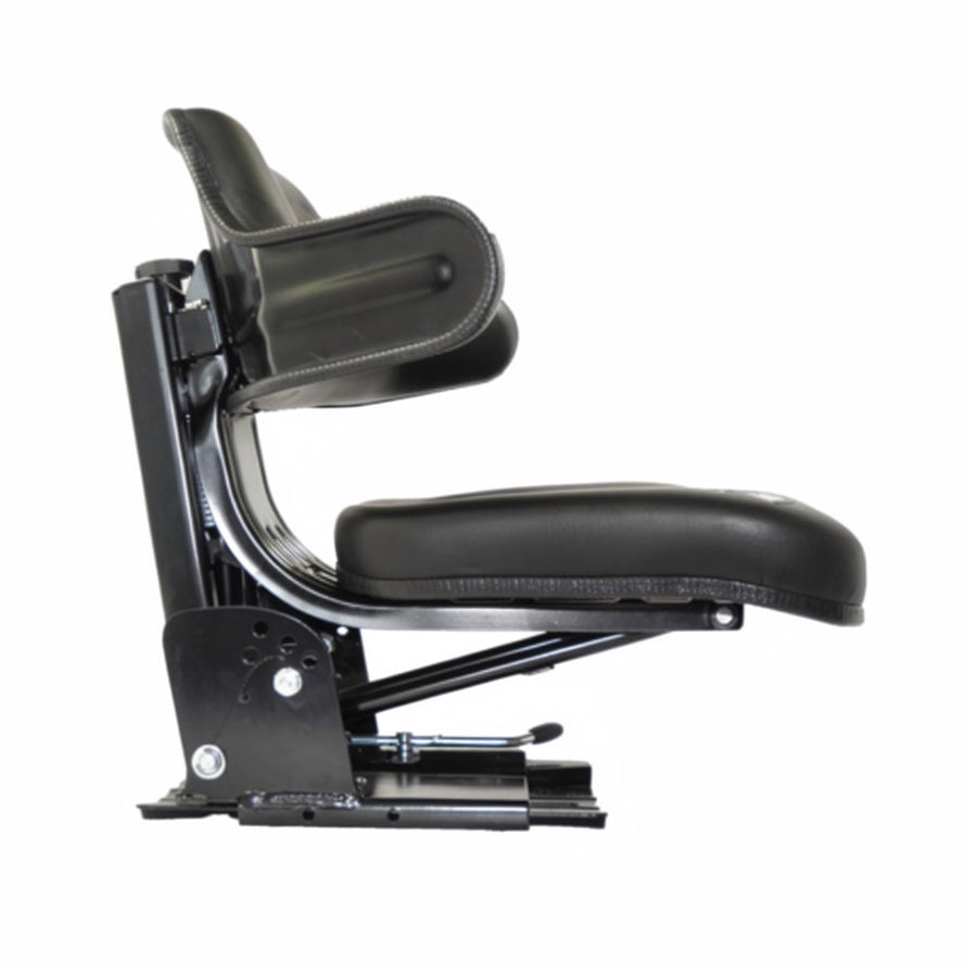 Assento universal em PVC com suspensão mecânica