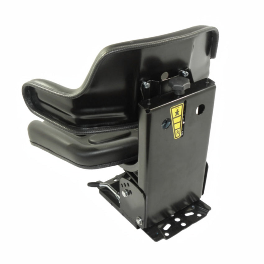 Assento universal em PVC com suspensão mecânica