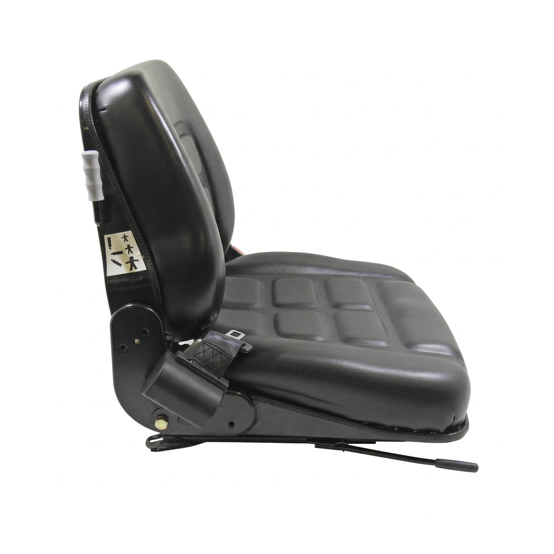 Assento B12 em PVC com cinto e microinterruptor